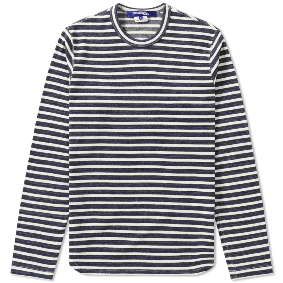 Long Sleeve Stitch Border Tee