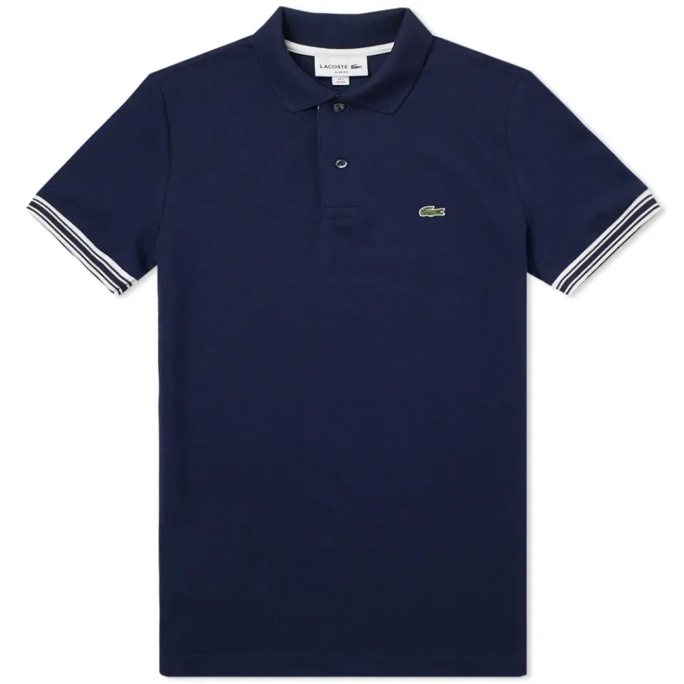 Tipped Sleeve Polo