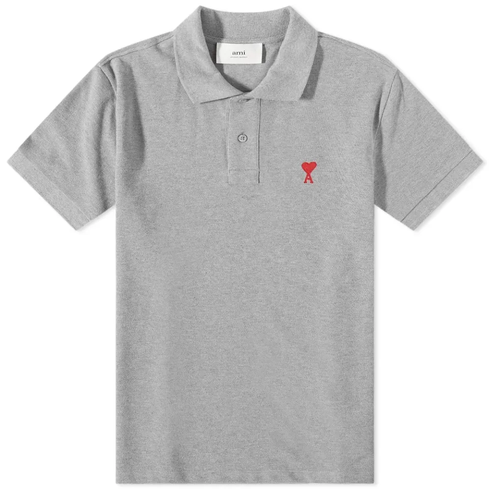 AMI Small A Heart Polo