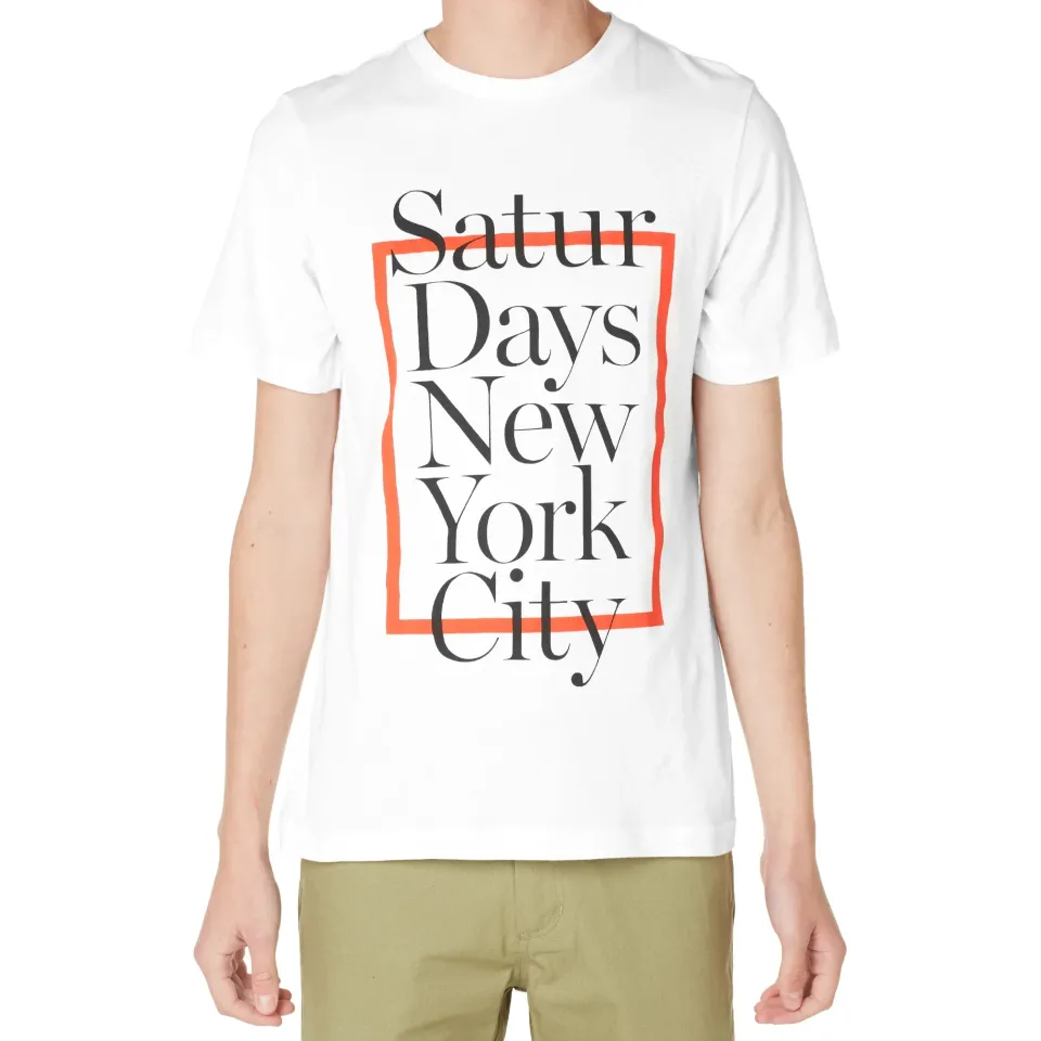 Saturdays Box Tee