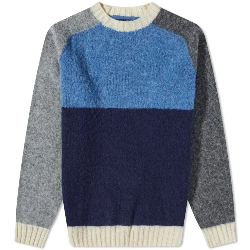 Howlin' Firecracker Colour Block Crew Knit