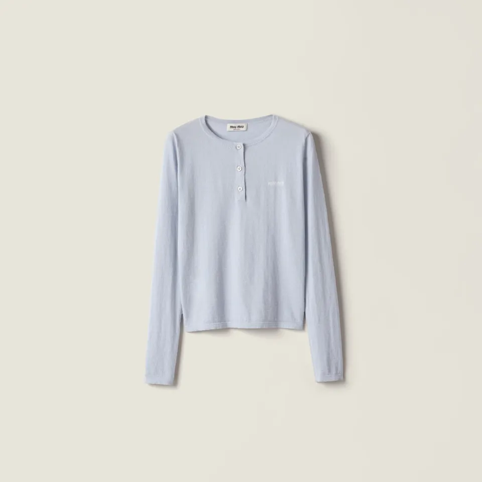 Cashmere Henley sweater