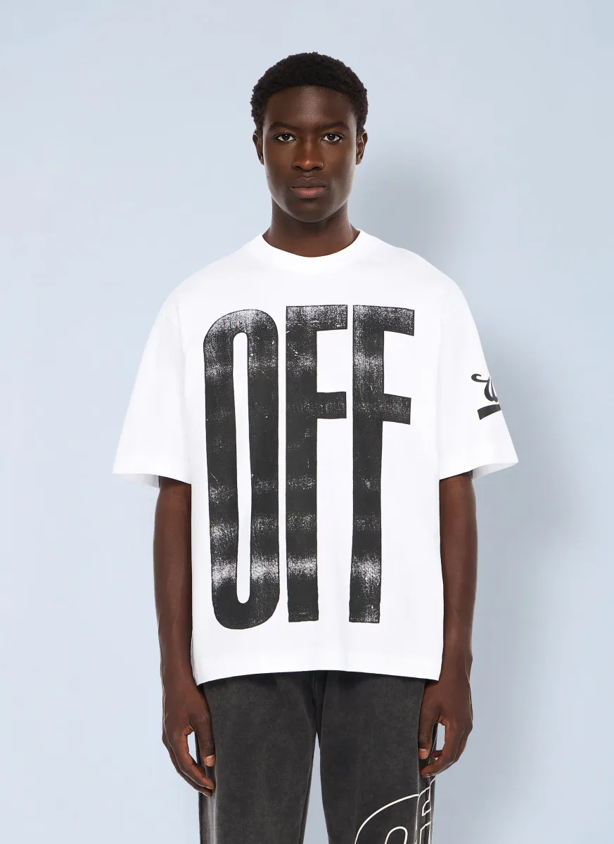 Big Off Diagonal Skate Logo T-Shirt