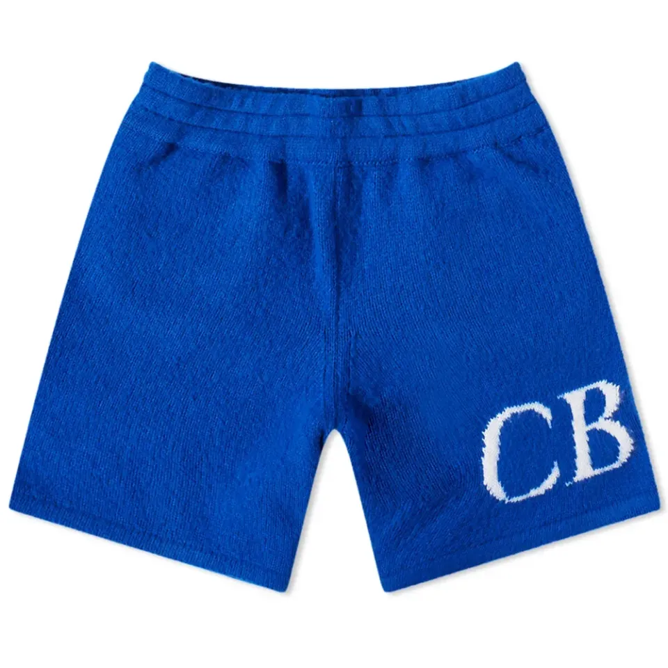 Intarsia Knit Shorts