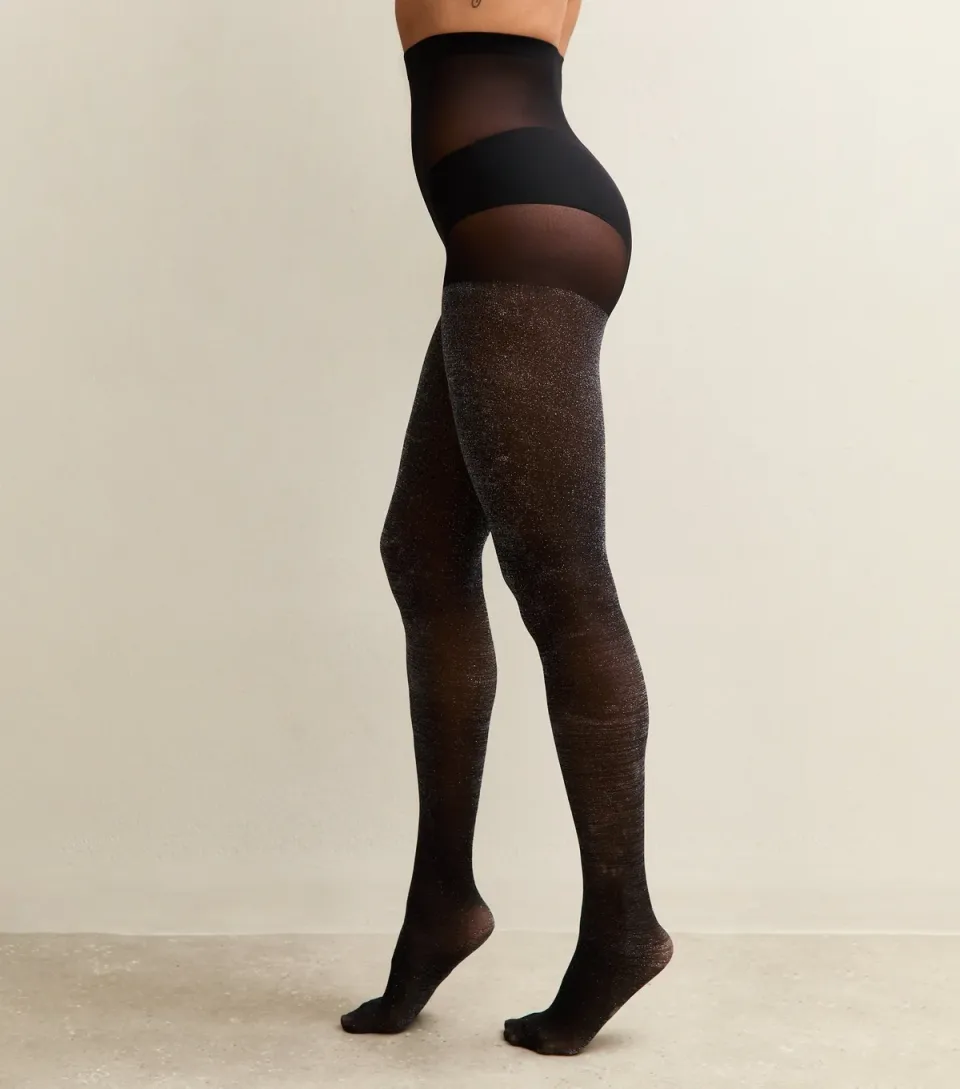 Black Sparkly Tights