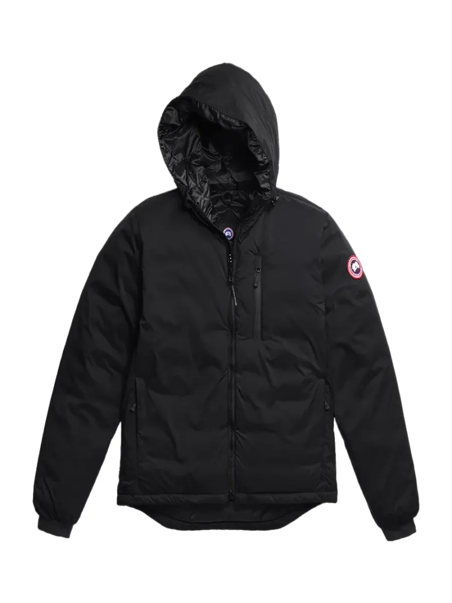 Men Lodge Hoodie Black