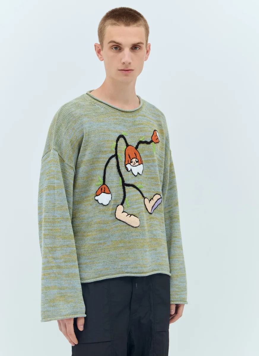 Carignan Marled Knit Sweater