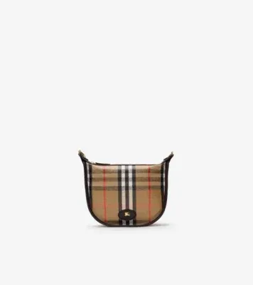 Mini Highlands Chain Bag in Sand beige - Women, Cotton, Linen