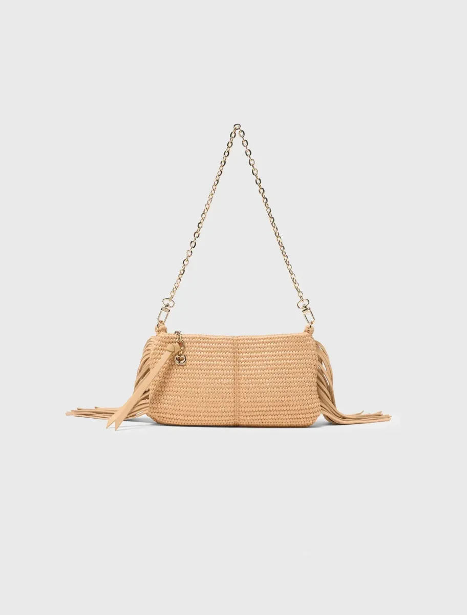 Miss M natural-look Pouch bag