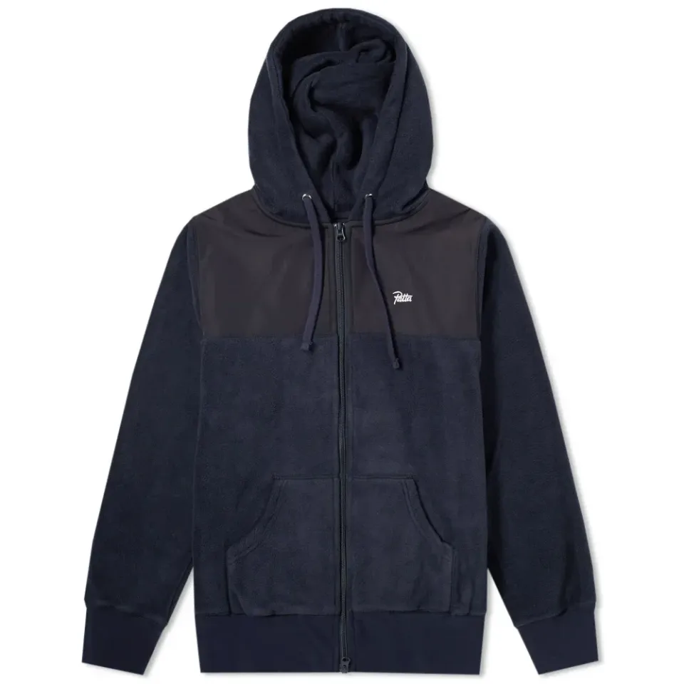 2 Tone Zip Hoody