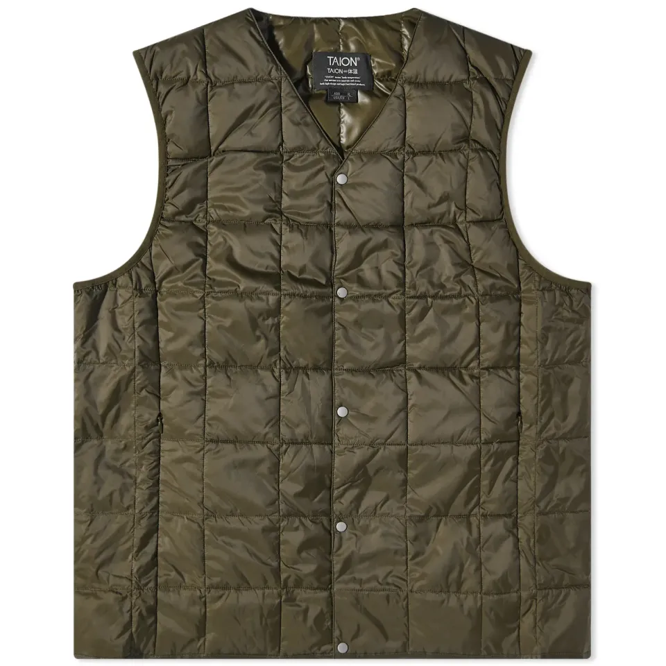 V-Neck Down Vest