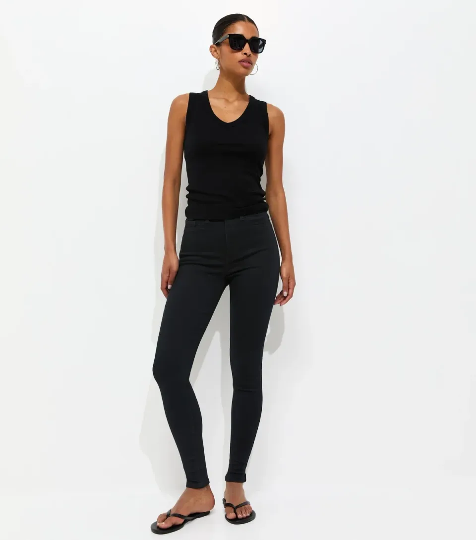 Women's Stay Black High Waist Hallie Super Skinny Jeans