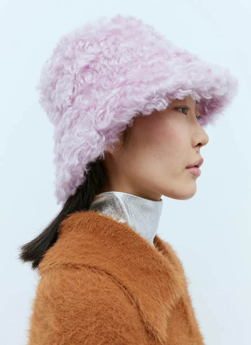 Mohair Bucket Hat