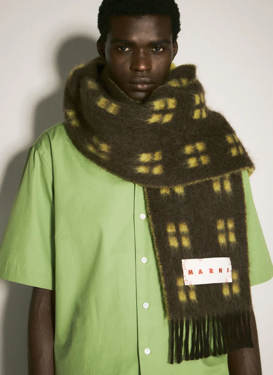 Wool-Blend Scarf