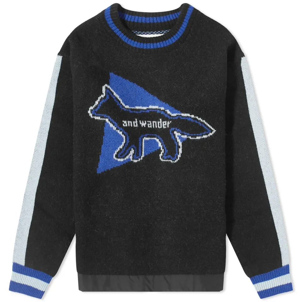 x Maison Kitsune Crew Knit