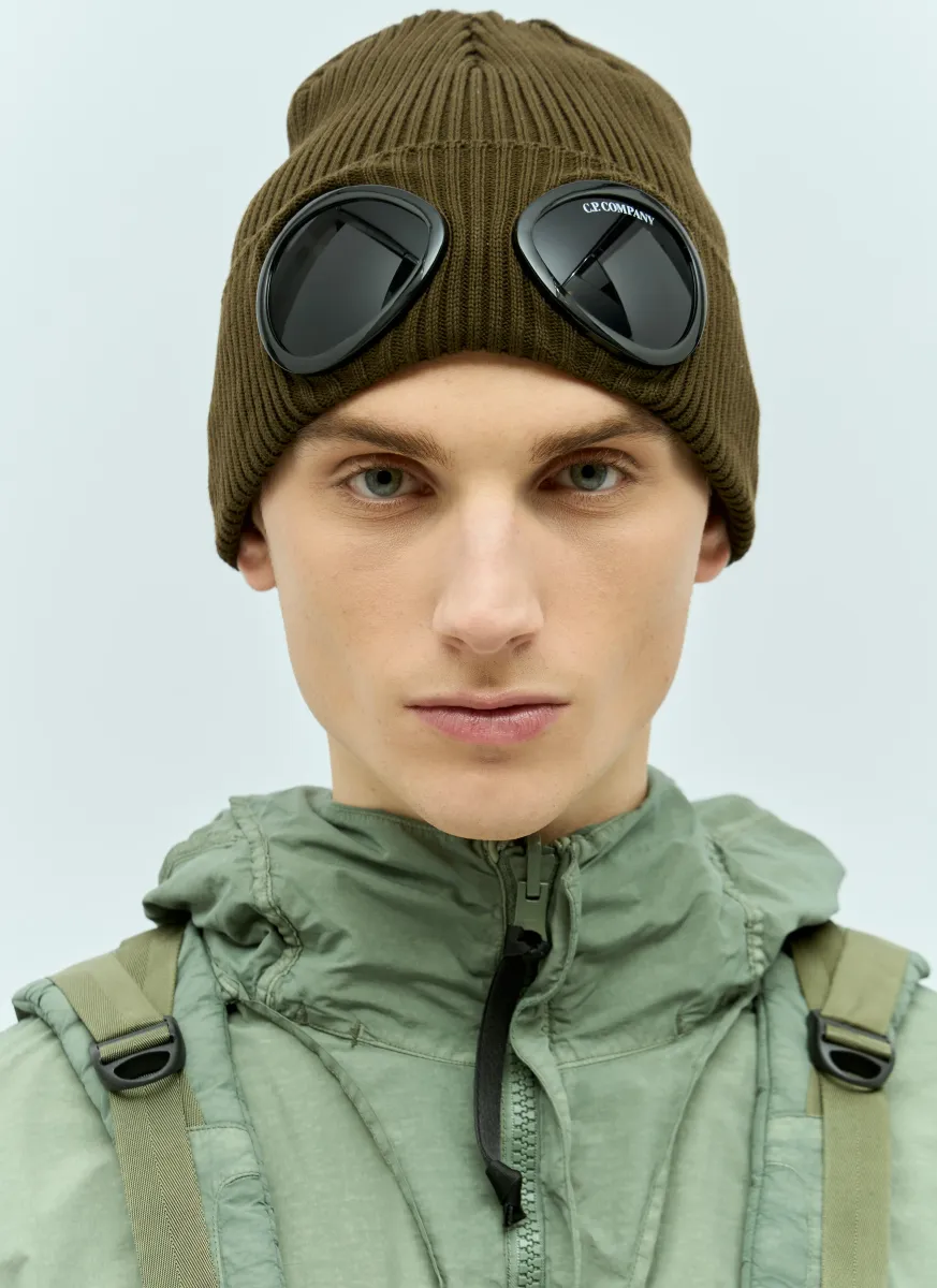 Goggle Beanie Hat