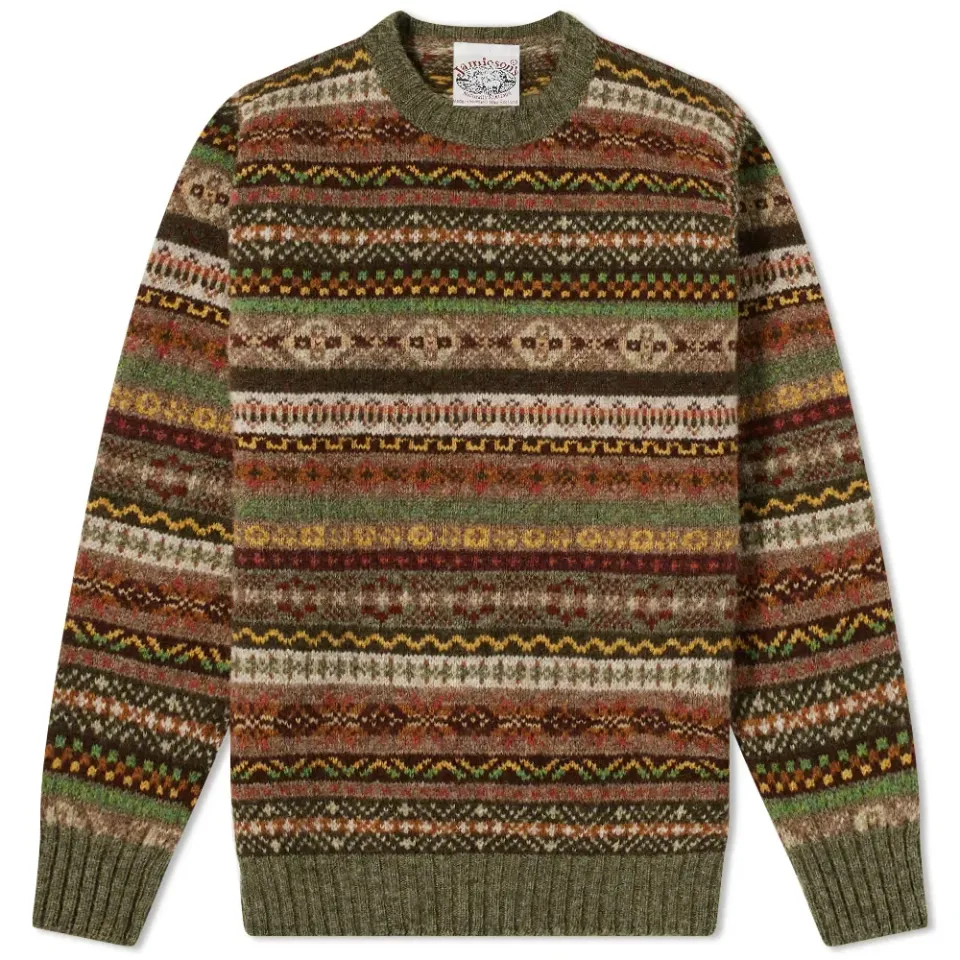 Jamieson's of Shetland Fair Isle Crew