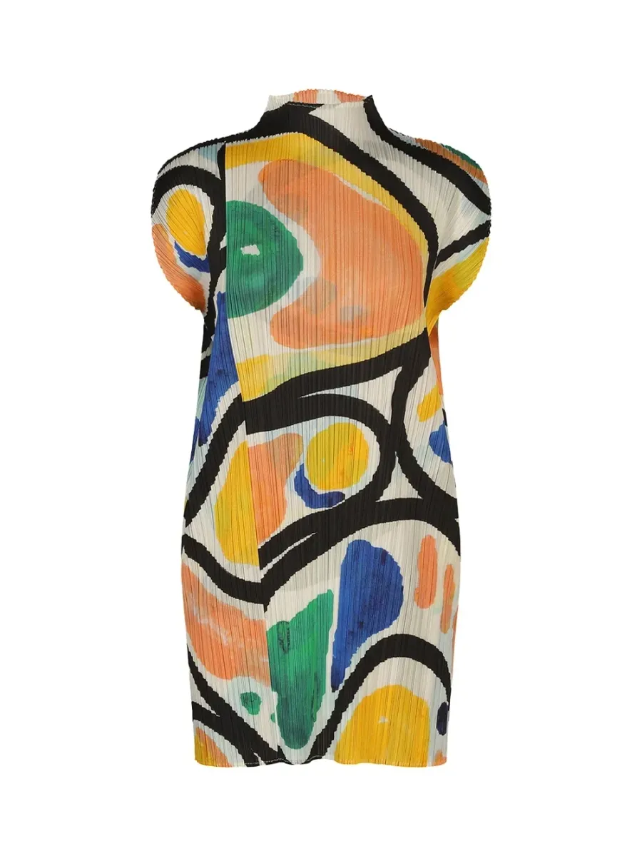 Pleats Please Roll Tunic Multi