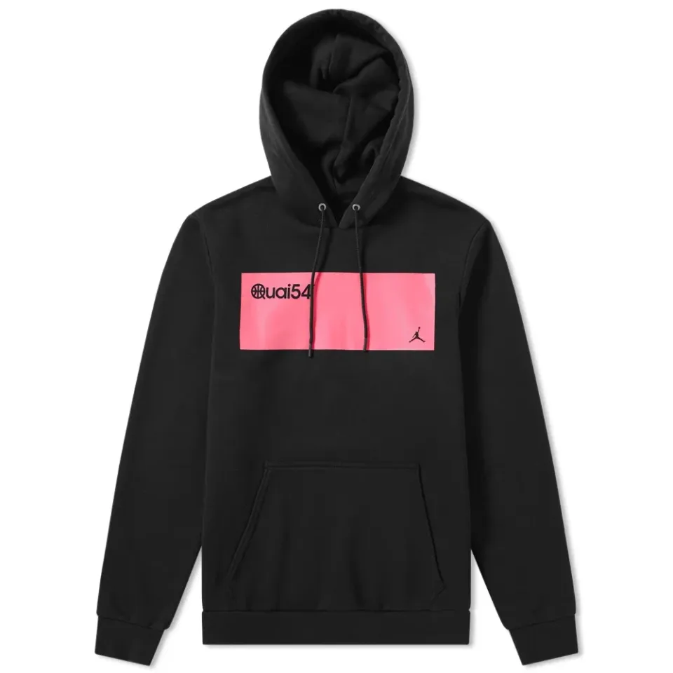 Air Jordan JSW Pullover Fleece Logo Hoody 'Quai 54'