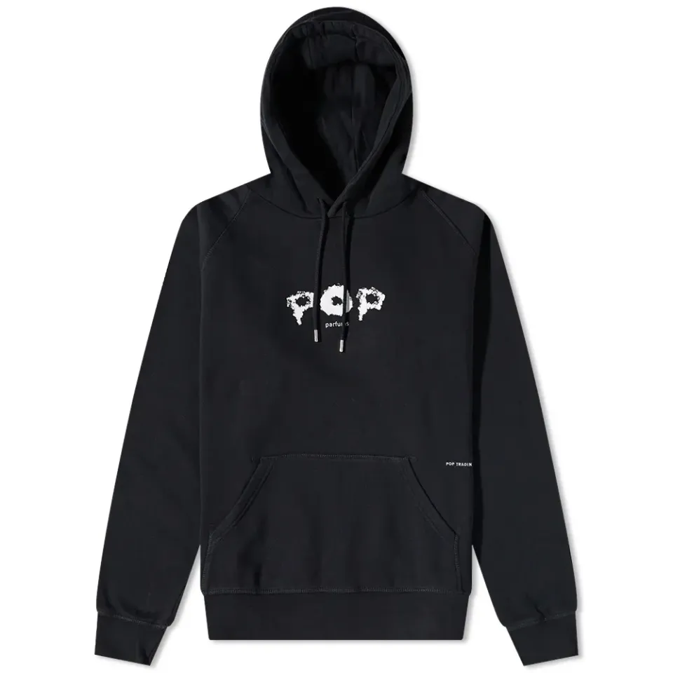Smoke Logo Popover Hoodie
