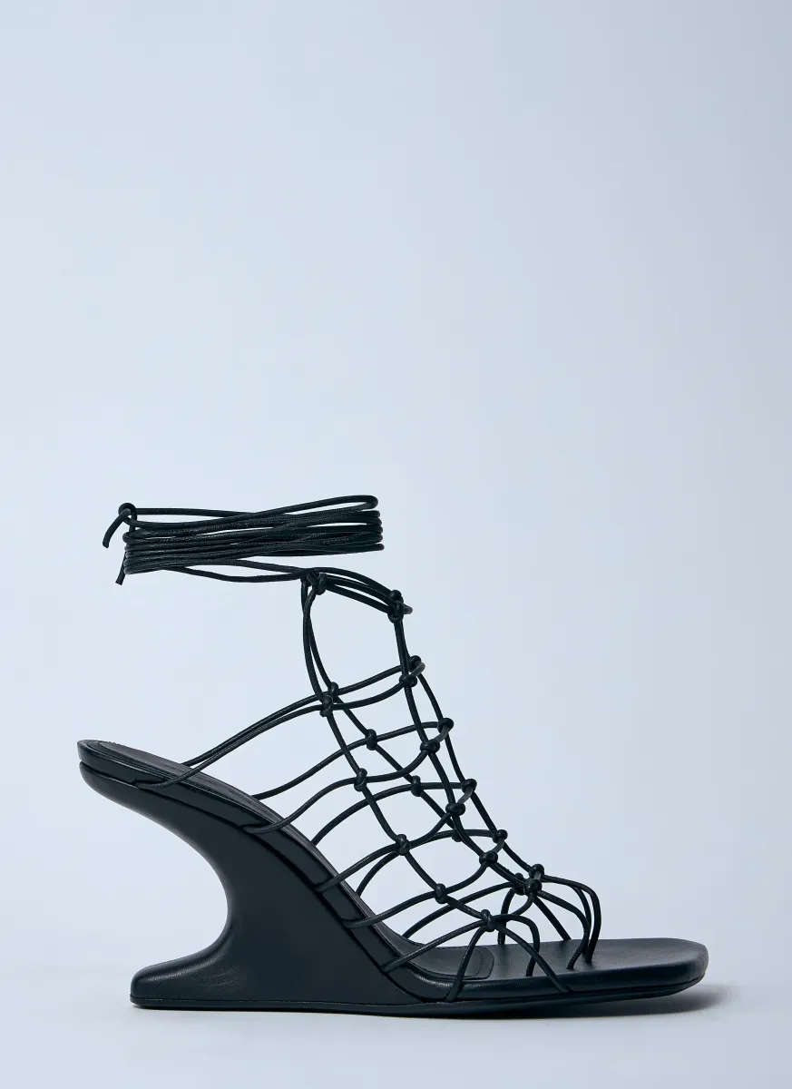 Hollywood Web Cantilever 8 Heeled Sandals