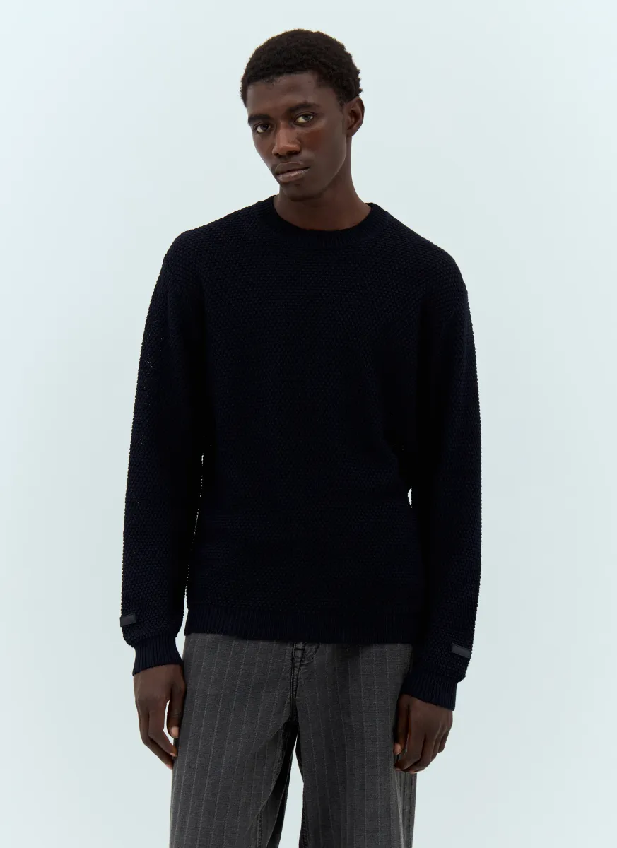 x JJJJound Waffle-Knit Sweater