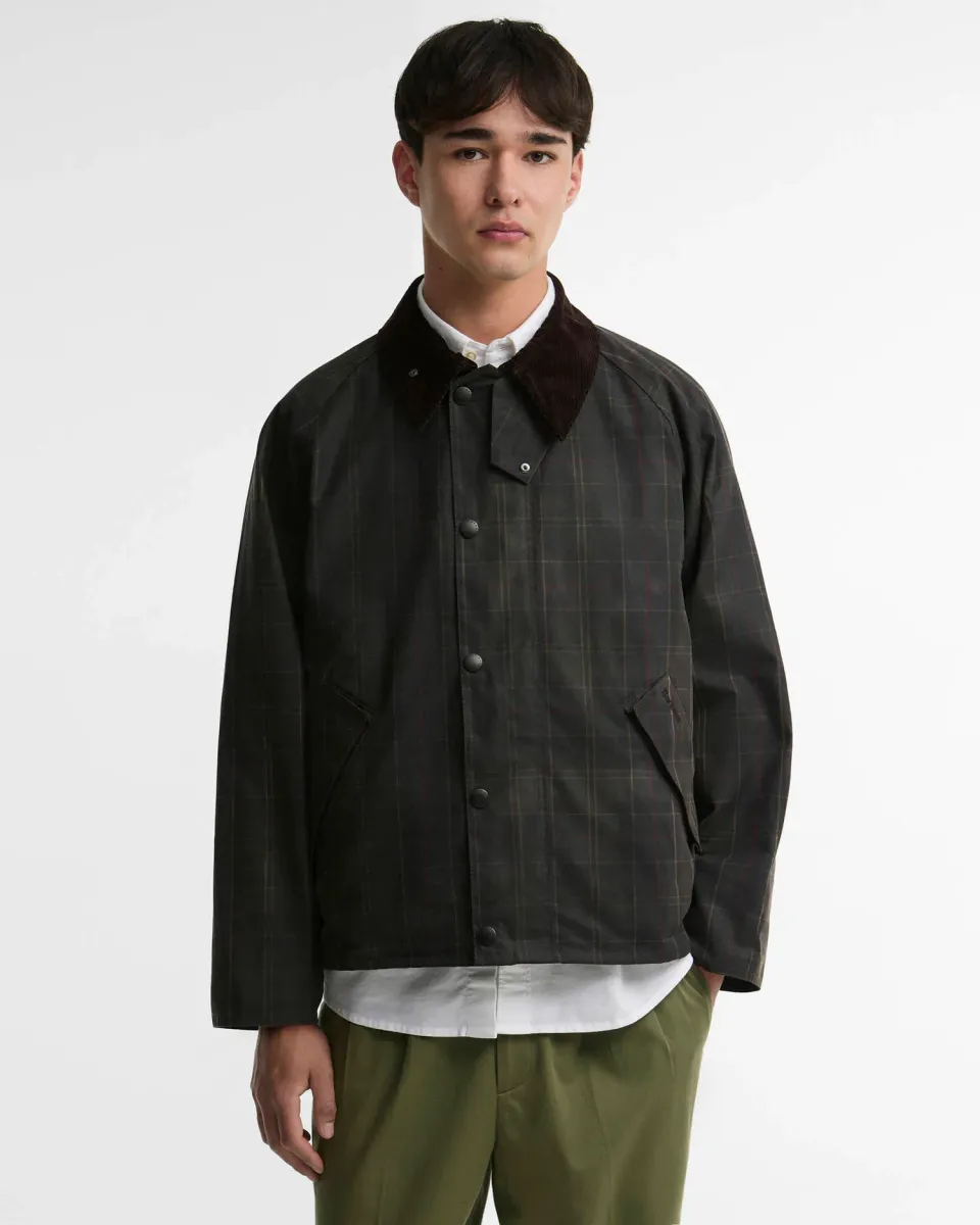 Tartan Transport Waxed Jacket