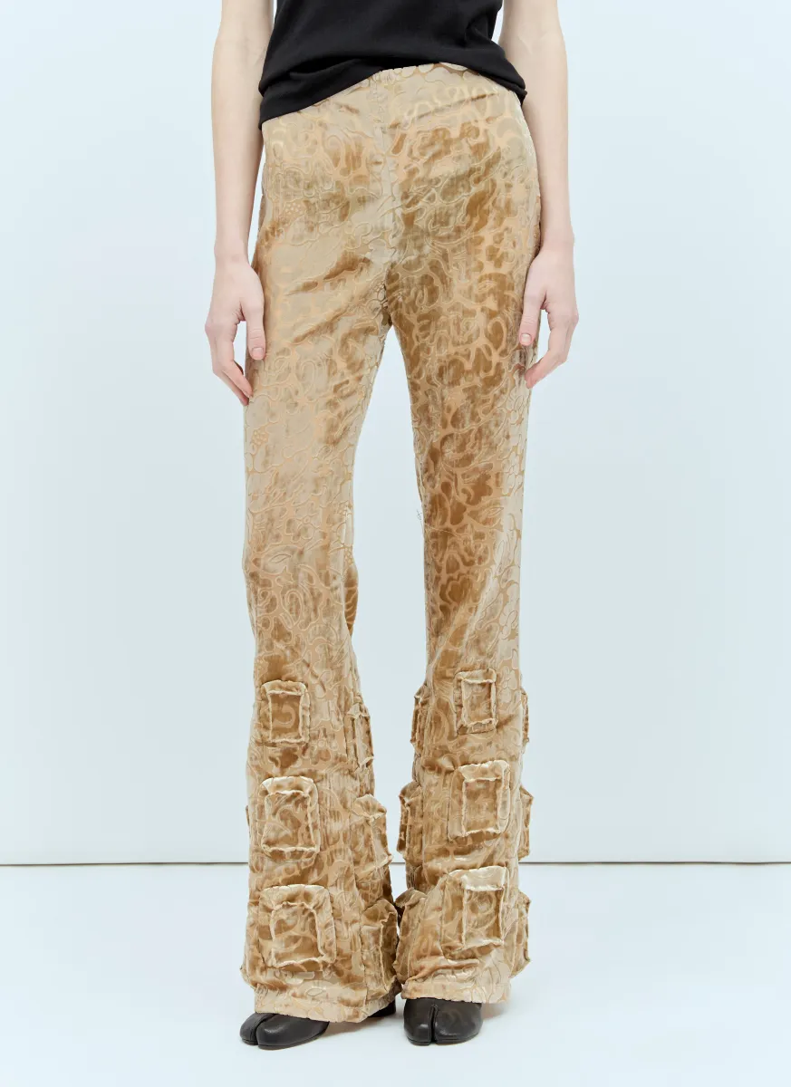 Boxy Suit Velvet Pant
