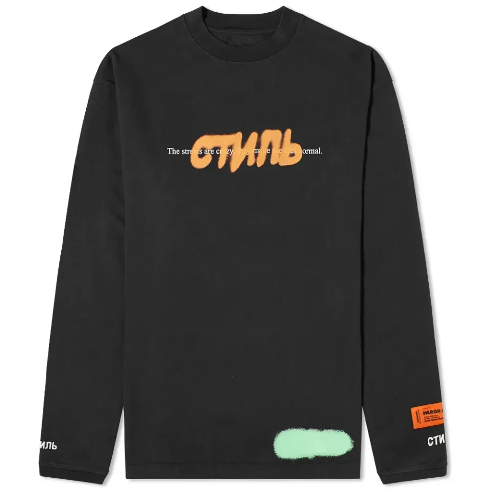 Long Sleeve CTNMB Spray Logo Tee