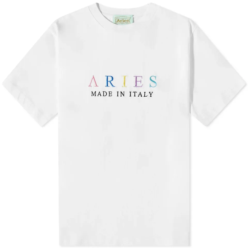 United Colours of Aries Embroidered T-Shirt