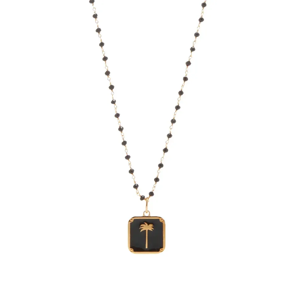 Palm Pendant And Necklace