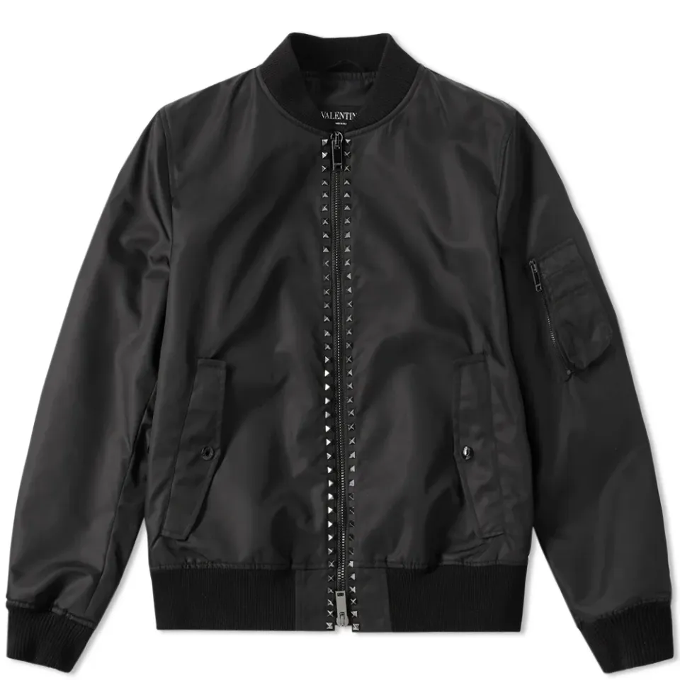 Rockstud Untitled Bomber Jacket