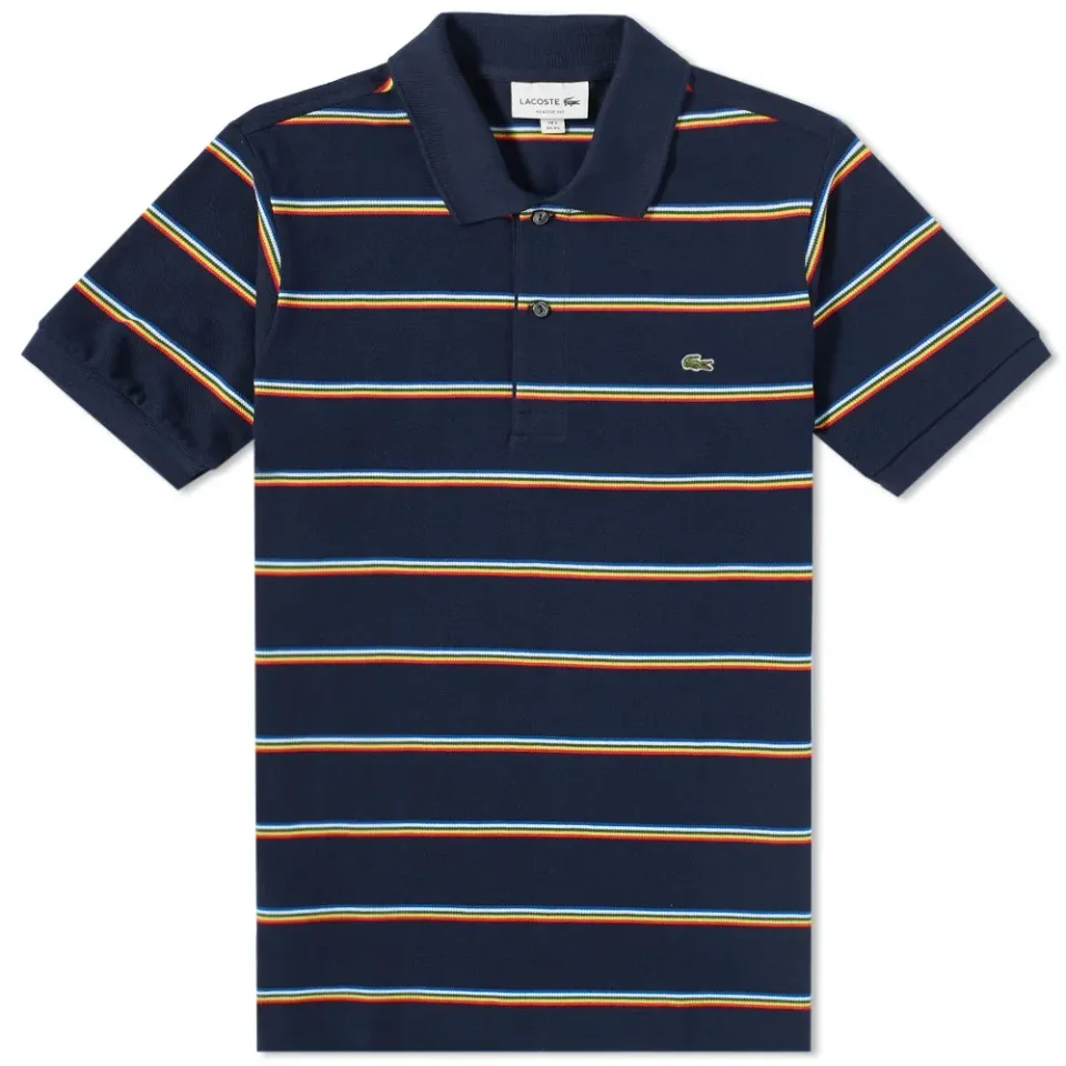 Retro Stripe Polo