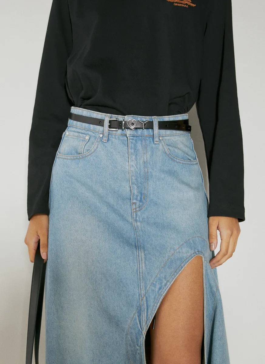Heart Leather Belt
