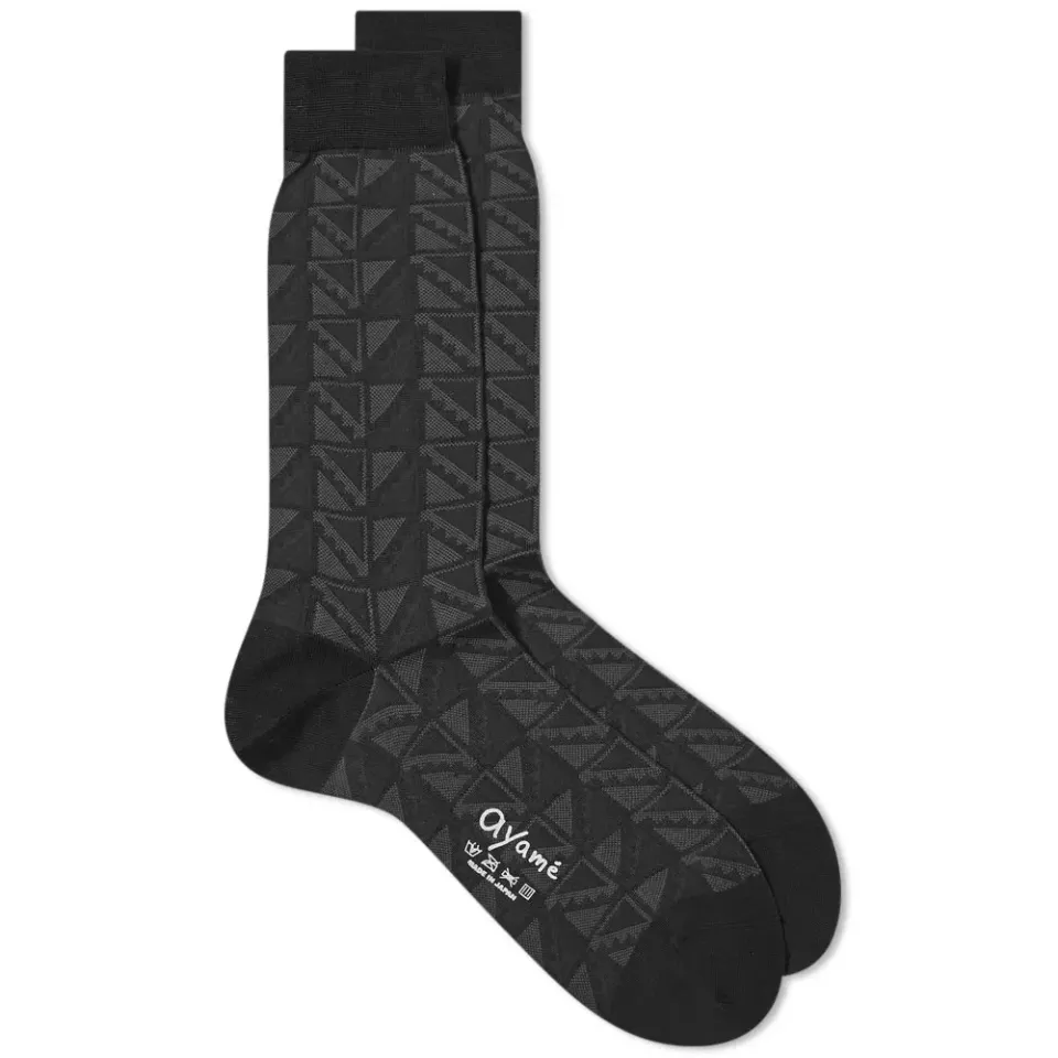 Flag Solid Tonal Sock