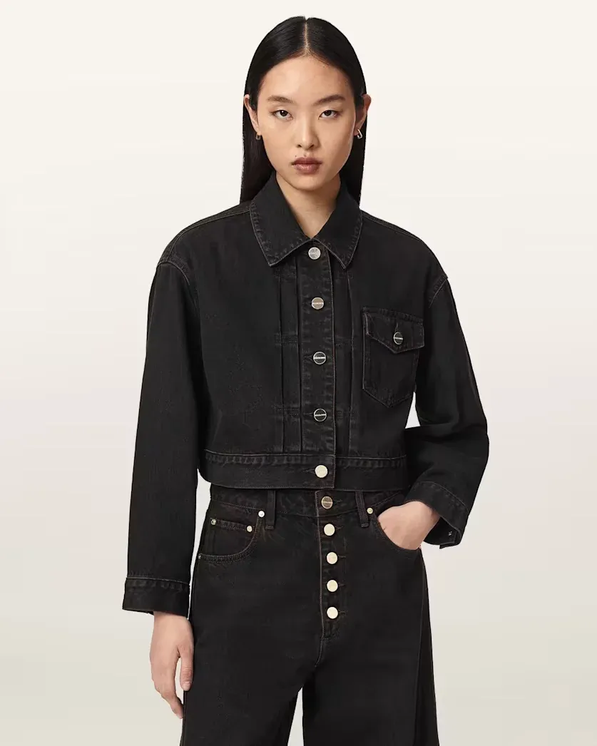 Blink Cropped Denim Jacket