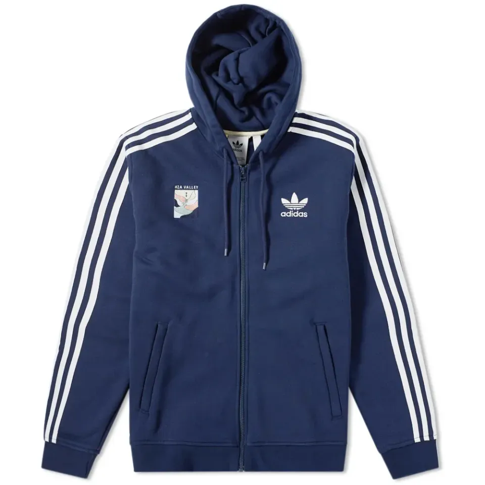 Camo Patch 3 Stripe Hoody