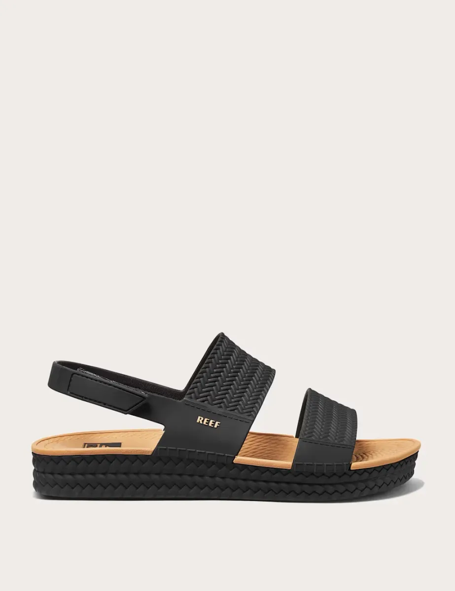 Water Vista Flatform Sandals Black