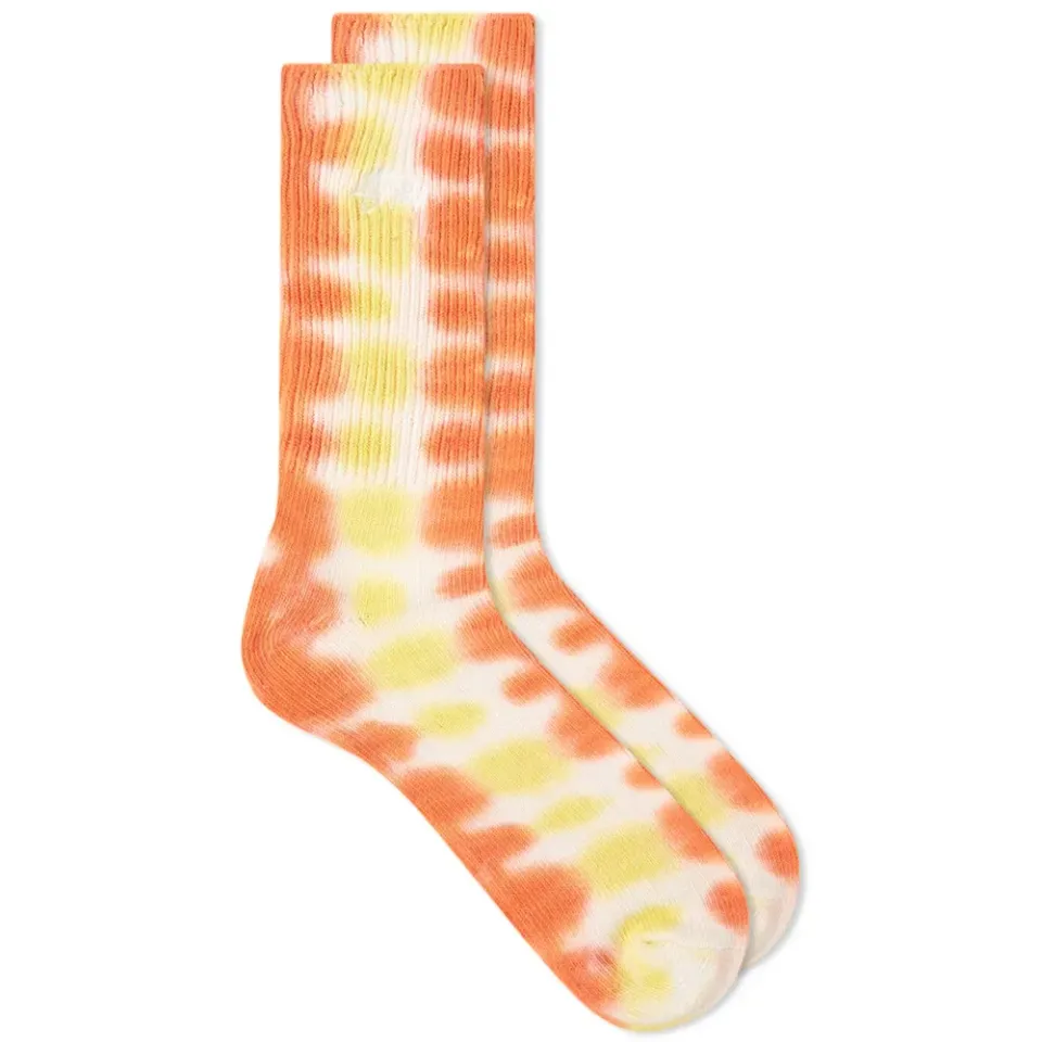 Batik Dye Crew Sock