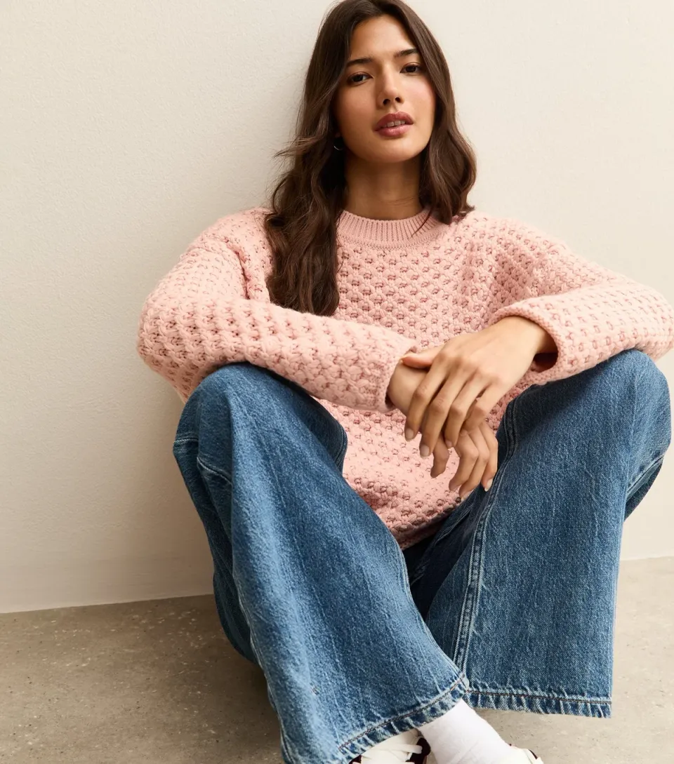 Women's Mink Stitch Knit Jumper