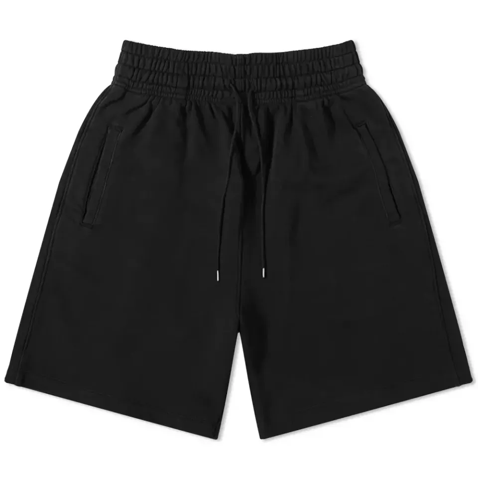 Exaggerated Waistband Fleece Short
