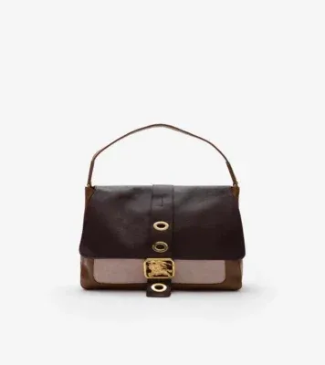 Medium Rider Bag in Dunnock brown/mauve/vineyard red - Women, Leather