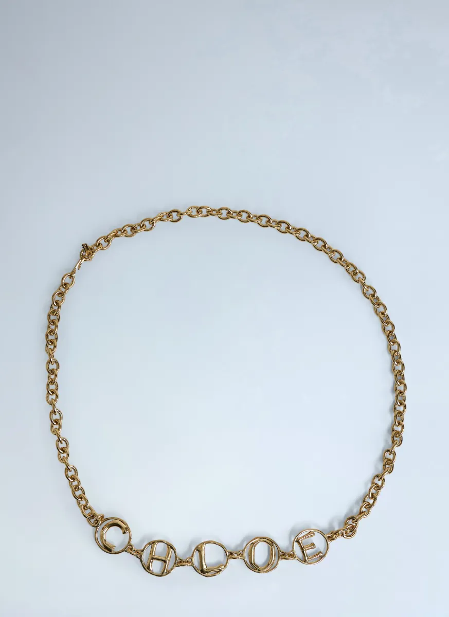 Script Jewelry Belt
