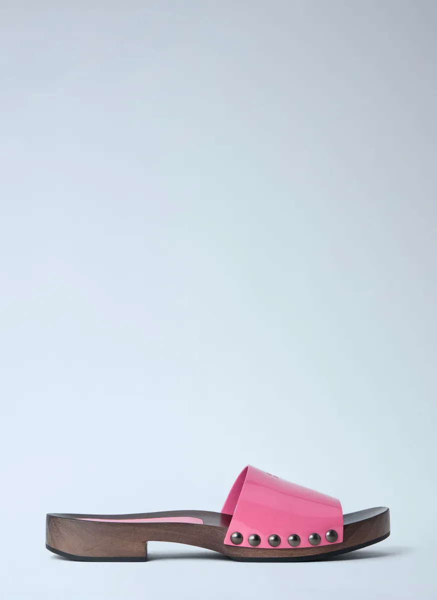 Studded Slide Sandals