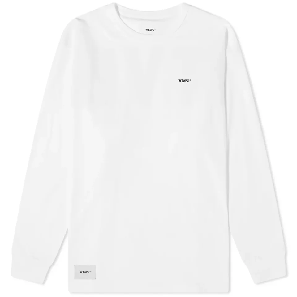 Long Sleeve Stencil Logo T-Shirt