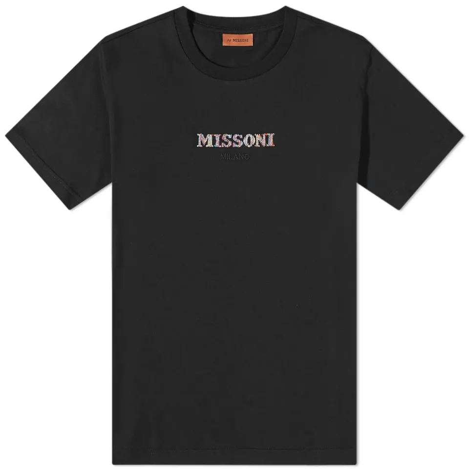 Embroidered Centre Logo T-Shirt
