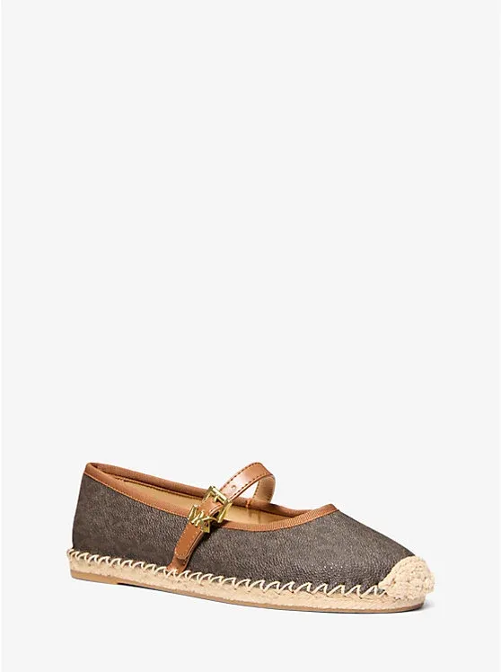 Lynn Signature Logo Ballet Espadrille