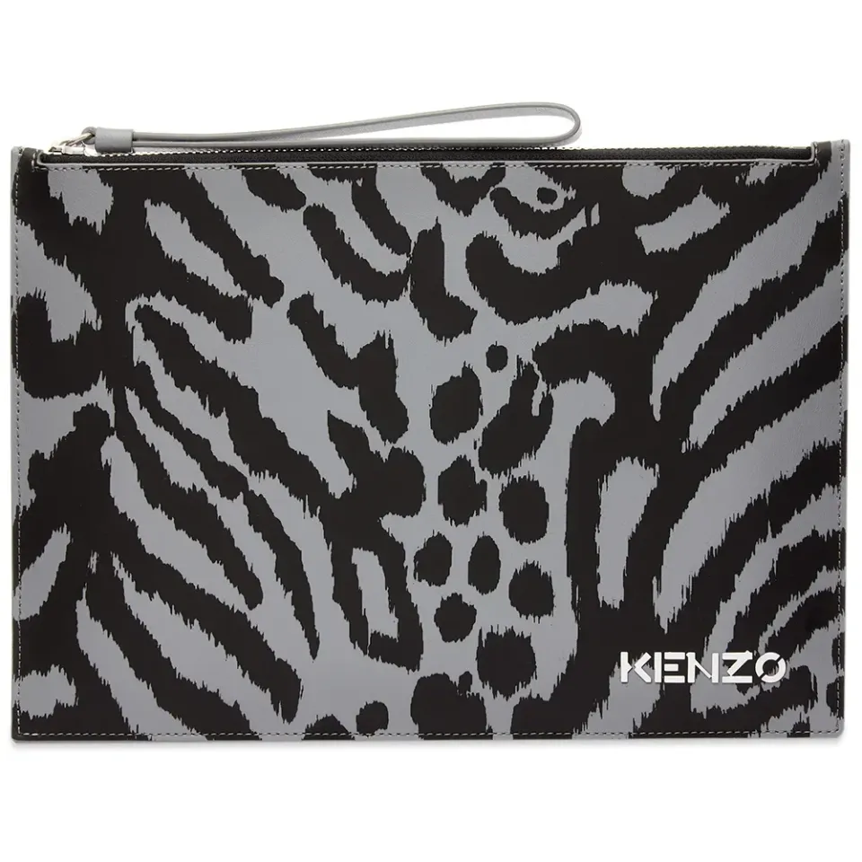 x Kansai Yamamoto Leopard Print Document Holder