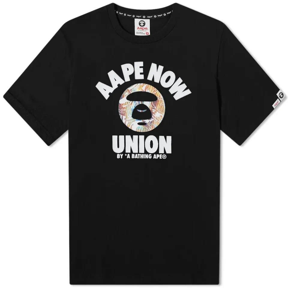 AAPE Foil Camo Union Tee