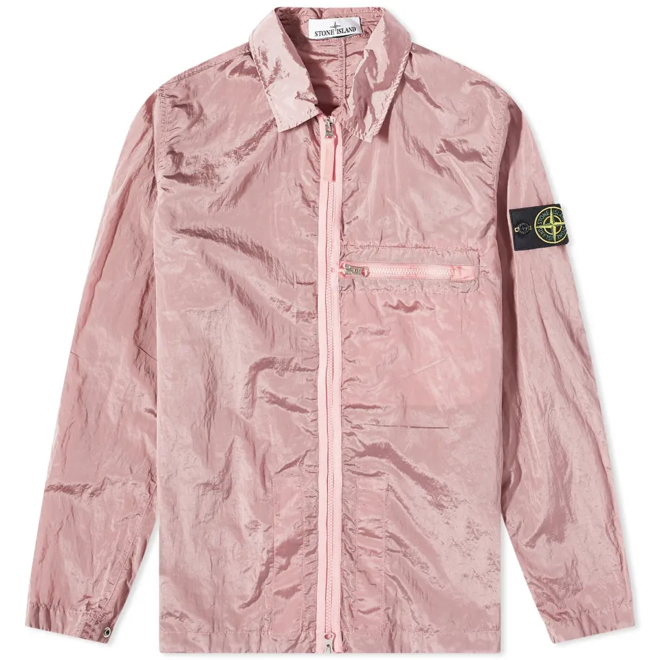 Nylon Metal Shirt Jacket